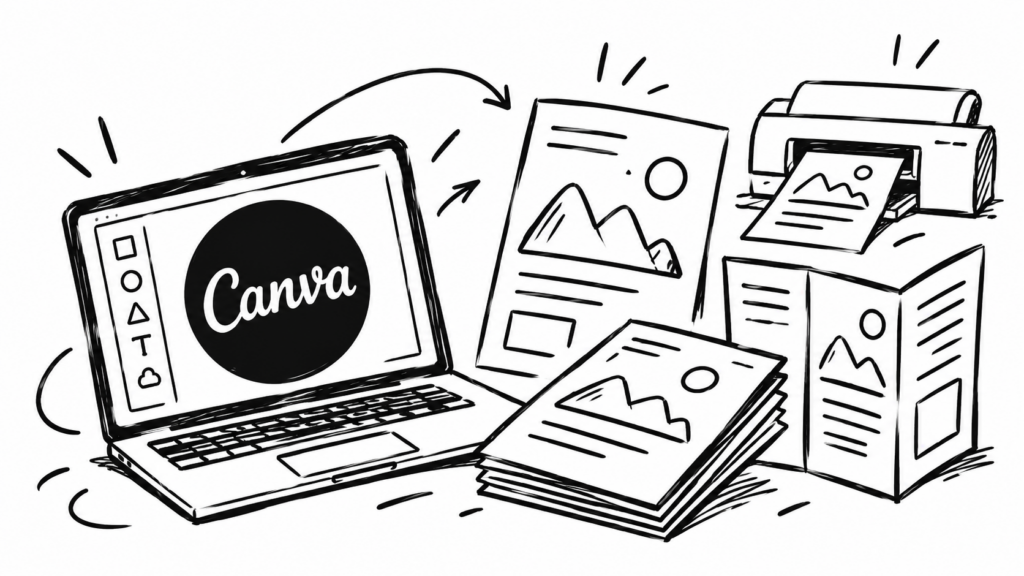 Canvaで作ったデータを印刷したい｜チラシ・パンフレットの印刷データ調整