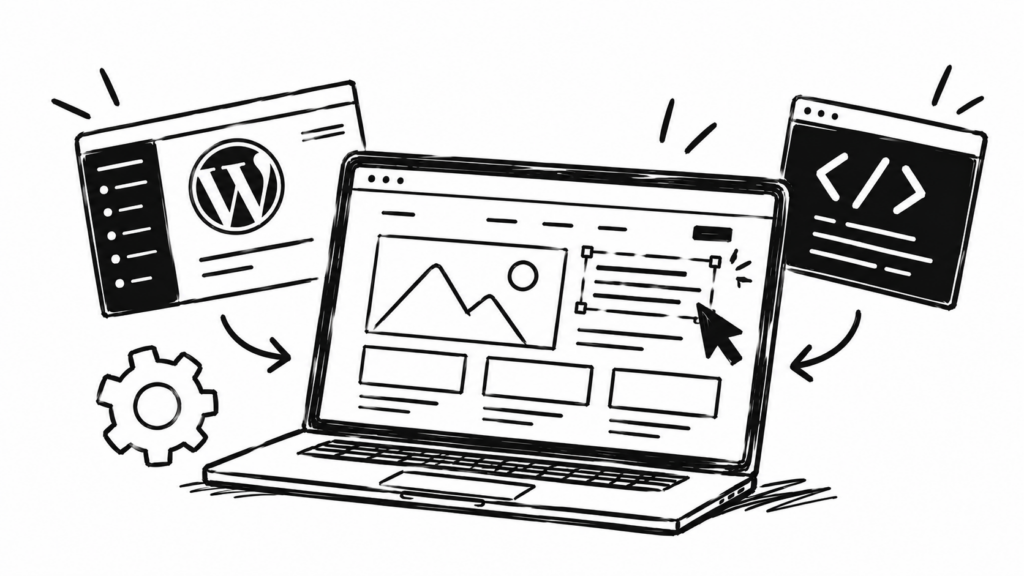 ホームページの一部分だけ修正したい｜WordPress・HTMLの部分修正もご相談ください